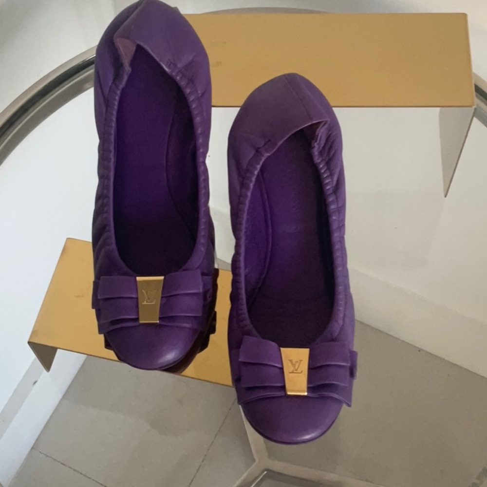 Louis Vuitton Purple Women's Shoes